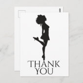 Irish Danser Hard Shoe Dance Hartelijk dank Briefkaart (Voorkant / Achterkant)