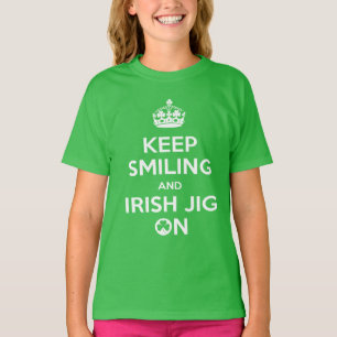 Irish Danser , Irish Dancer ' s , jig on T-shirt