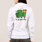 Irish Dansmam, Jigs en Wigs Hoodie (Achterkant)