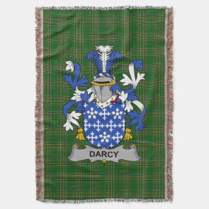 Irish Darcy of Dorsey Coat of Arms Family Crest I Deken