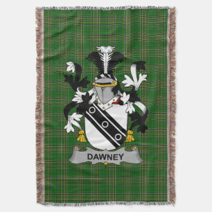 Irish Dawney of Dawnay familiewapen Deken