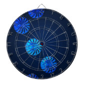 Irish Design Blue Crystal Dartbord (Voorkant)