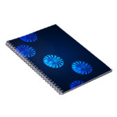 Irish Design Blue Crystal Notitieboek (Rechterzijde)
