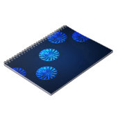 Irish Design Blue Crystal Notitieboek (Linkerzijde)