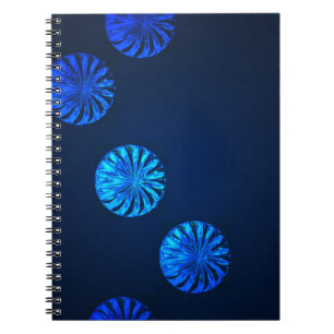 Irish Design Blue Crystal Notitieboek