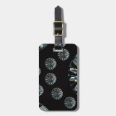 Irish Design-The Crystal Collectie Bagagelabel (Voorkant verticaal)