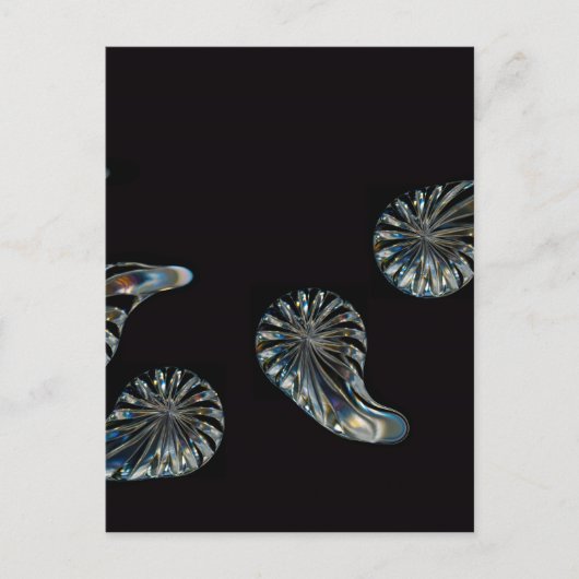 Irish Design-The Crystal Collectie Briefkaart (Voorkant)