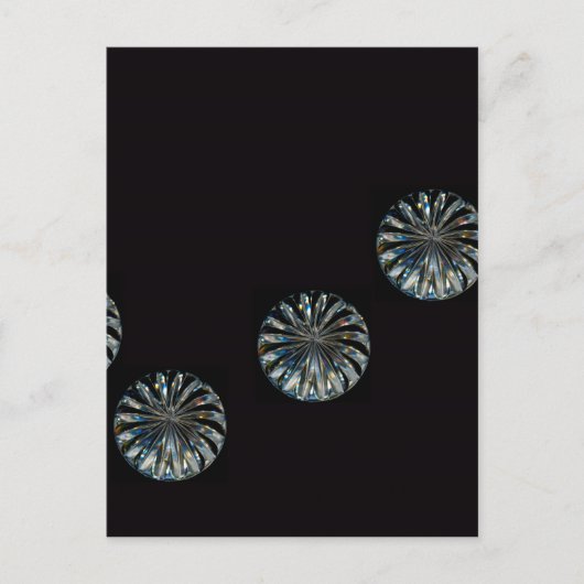 Irish Design-The Crystal Collectie Briefkaart (Voorkant)