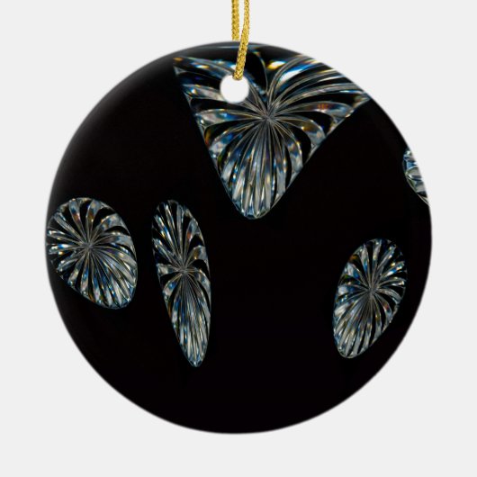 Irish Design - The Crystal Collectie Keramisch Ornament (Voorkant)