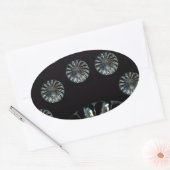 Irish Design-The Crystal Collectie Ovale Sticker (Envelop)