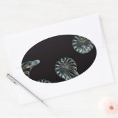 Irish Design-The Crystal Collectie Ovale Sticker (Envelop)