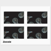 Irish Design-The Crystal Collectie Rechthoekige Sticker (Vel)