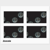 Irish Design-The Crystal Collectie Rechthoekige Sticker (Vel)