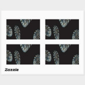 Irish Design - The Crystal Collectie Rechthoekige Sticker (Vel)