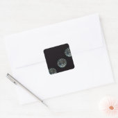 Irish Design-The Crystal Collectie Vierkante Sticker (Envelop)