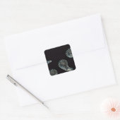 Irish Design-The Crystal Collectie Vierkante Sticker (Envelop)