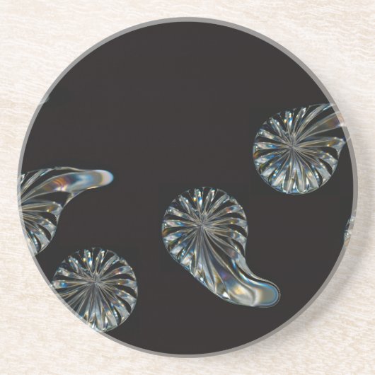 Irish Design-The Crystal Collectie Zandsteen Onderzetter (Voorkant)