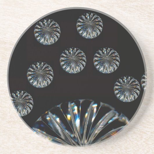 Irish Design-The Crystal Collectie Zandsteen Onderzetter (Voorkant)