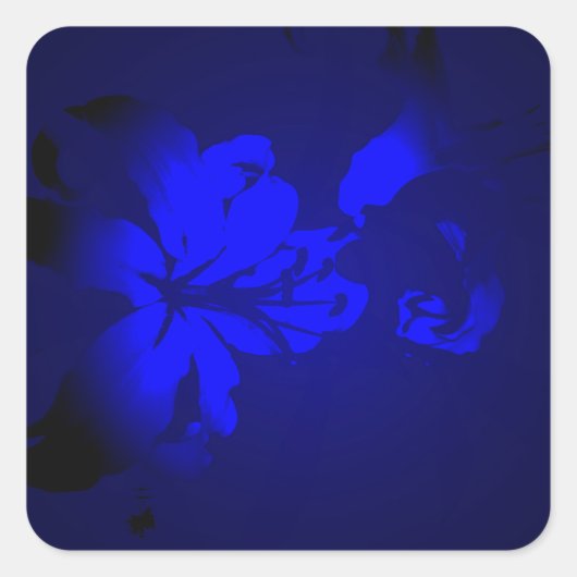 Irish Design-The Flower Collectie Vierkante Sticker (Voorkant)