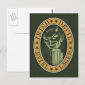 Irish Devil Eviel Lager Briefkaart (Voorkant / Achterkant)