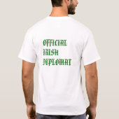 Irish Diplomat T-shirt (Achterkant)