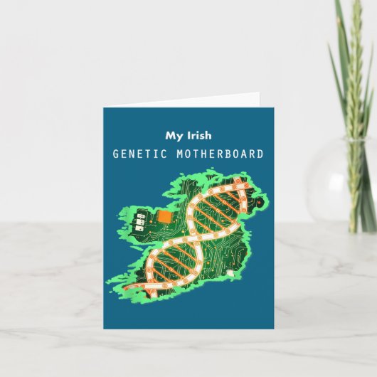Irish Dna Ireland Motherboard Kaart (Voorkant)