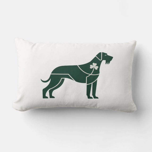 Irish Dog Pillow Kussen (Voorkant)
