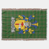 Irish Donnell of O_Donnell Wapenschild Familie Aut Deken (Voorkant)