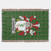 Irish Donovan or O_Donovan Coat of Arms Family Car Deken (Voorkant)