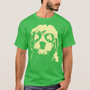Irish Doodle Dog Goldendole St Patricks Day T-shirt
