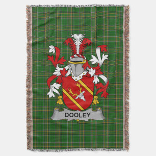 Irish Dooley of O_Dooley Wapen van de familie Cres Deken