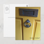 Irish Door Knocker postkaart (Voorkant / Achterkant)