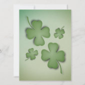 Irish Dream Bridal Shower Kaart (Achterkant)