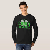 Irish Drinking Team Men St Paddys day Fit Shaced W T-shirt (Voorkant volledig)
