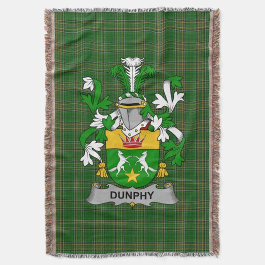 Irish Dunphy (Middelste Tempel - Burke_s) Deken (Voorkant Verticaal)