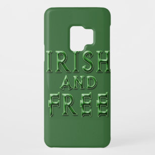 IRISH en VRIJ voor St. Patrick's Day Case-Mate Samsung Galaxy S9 Hoesje
