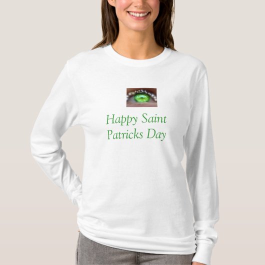 Irish Eye St Patrick's Day Top (Voorkant)