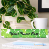 Irish Fab Shamrock Design Naambordje