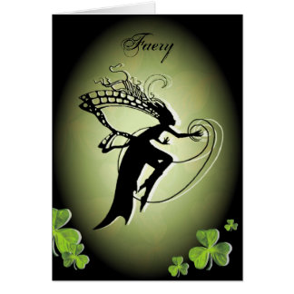 Irish Faery Silhouette
