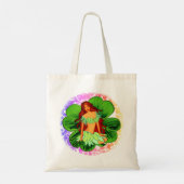 Irish Fairy aangepaste fee canvas tas (Achterkant)