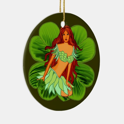 Irish Fairy round ornament (Rechts)