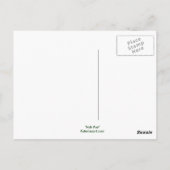 Irish Fairy Shamrock Briefkaart (Achterkant)