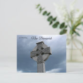 Irish Families Monument Moncton New Brunswick Briefkaart (Staand voorkant)