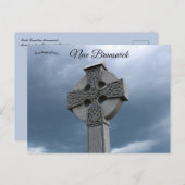 Irish Families Monument Moncton New Brunswick Briefkaart (Voorkant / Achterkant)