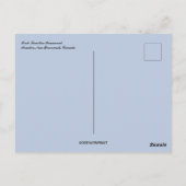 Irish Families Monument Moncton New Brunswick Briefkaart (Achterkant)