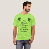 Irish Family Pride!!!!!  Geweldig voor St. Patty's T-shirt (Voorkant volledig)