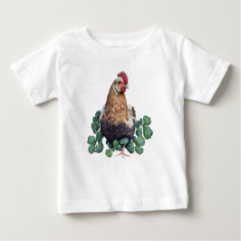Irish Farmhouse | Cute Rooster in Clover Baby