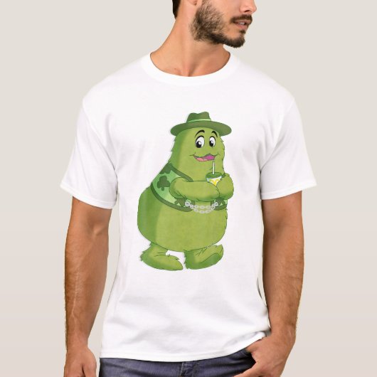 Irish Fast Food oom O'grimacey Retro Toys Patric T-shirt (Voorkant)