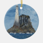 Irish Fastnet Lighthouse, County Cork, Ierland Keramisch Ornament (Voorkant)