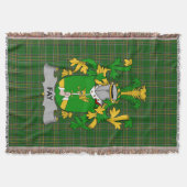 Irish Fay of O_Fee wapenschild Family Crest Ierlan Deken (Voorkant)